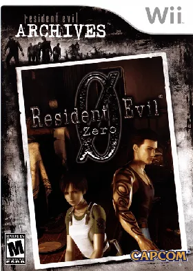 Resident Evil Archives - Resident Evil Zero box cover front